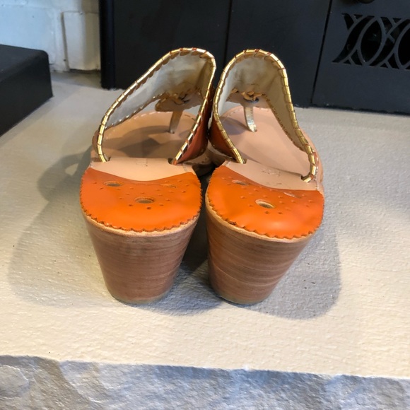 Jack Rogers Coral Wedge Sandals - Picture 2 of 4